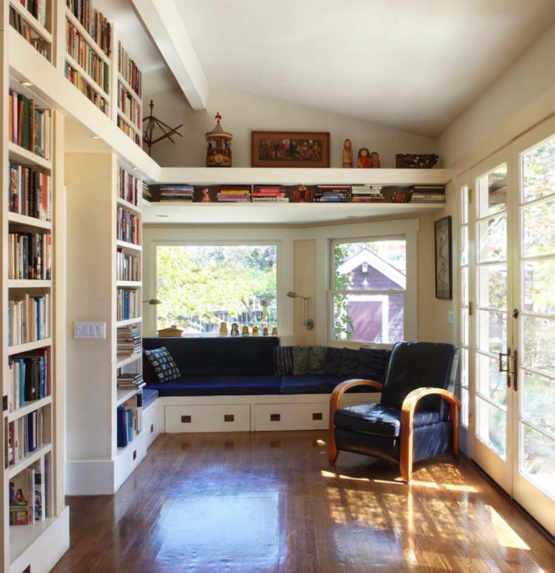 reading nook, book, bookcase, cozy, interior design
